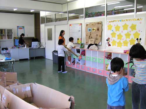 上原小放課後クラブの様子
